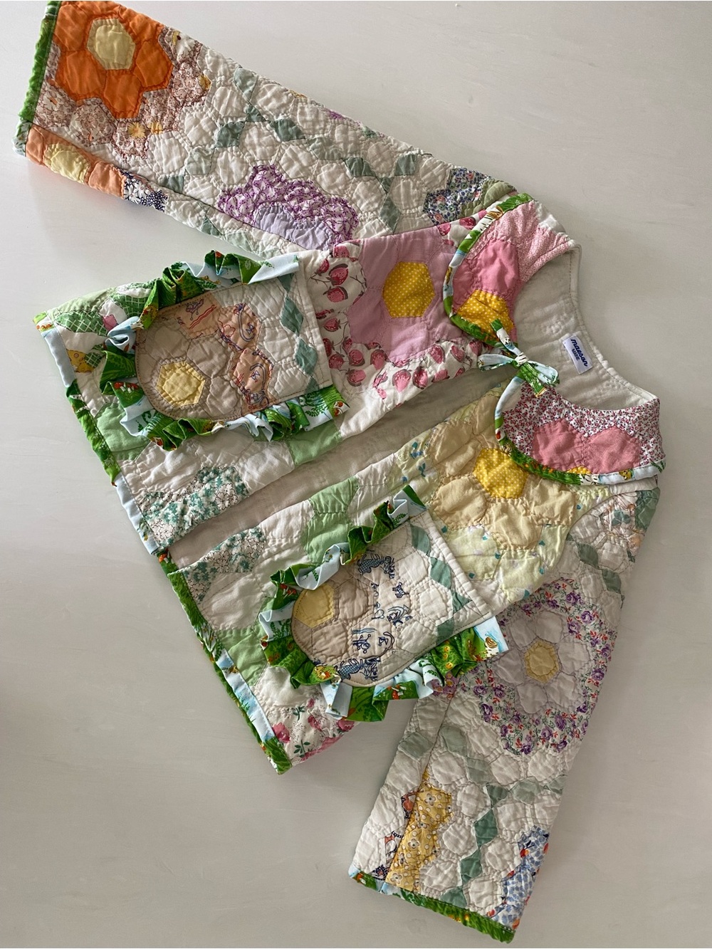 Vintage Handmade Quilt Coat